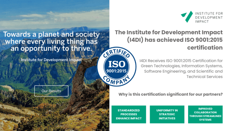 I4DI is ISO certified