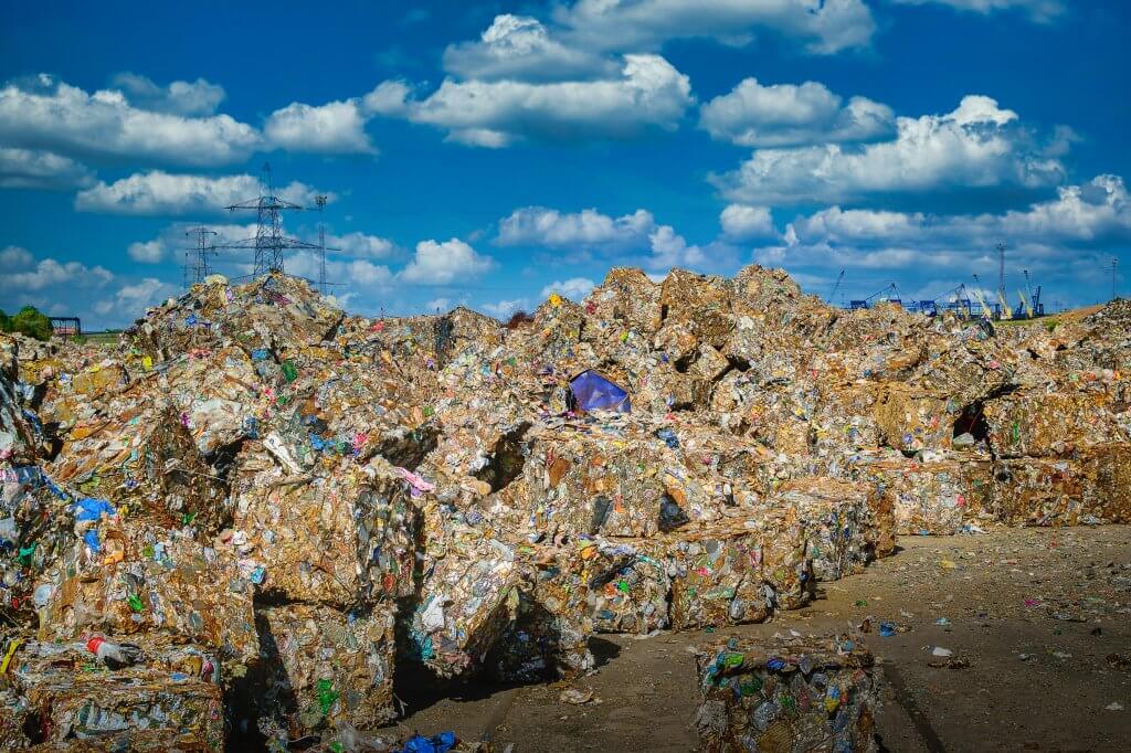 Scrap Steel recycling prepared for smelting in steel industry